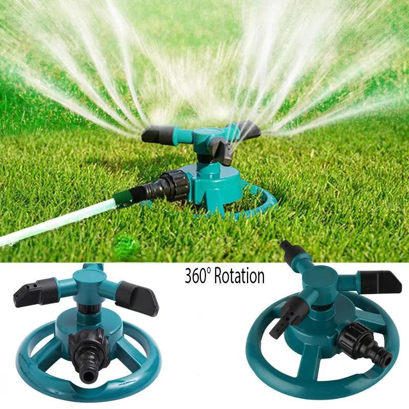 Bico de Pulverização: Pulverização de Água Automática Rotativa de 360 Graus, Pulverizador Automático para Jardim e Gramado, Suprimentos de Irrigação para Jardim