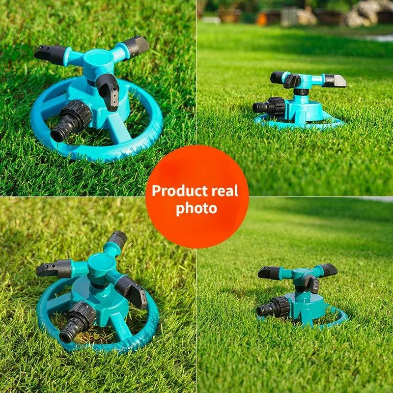 Bico de Pulverização: Pulverização de Água Automática Rotativa de 360 Graus, Pulverizador Automático para Jardim e Gramado, Suprimentos de Irrigação para Jardim